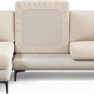 Nolan Interior Magic Sofa Seat Cover- Medium- Ivory Beige